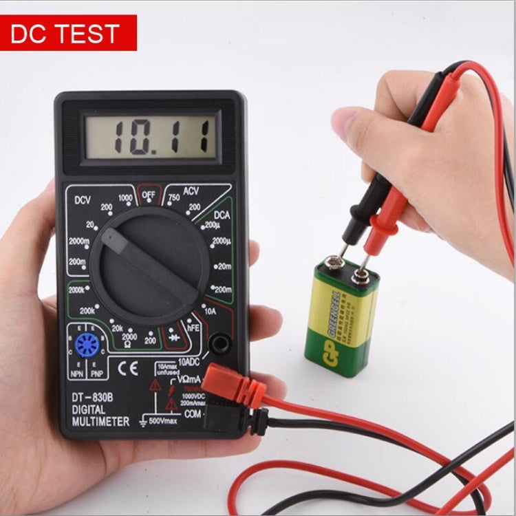 DT830B Mini Digital Multimeter Electrical Instrument