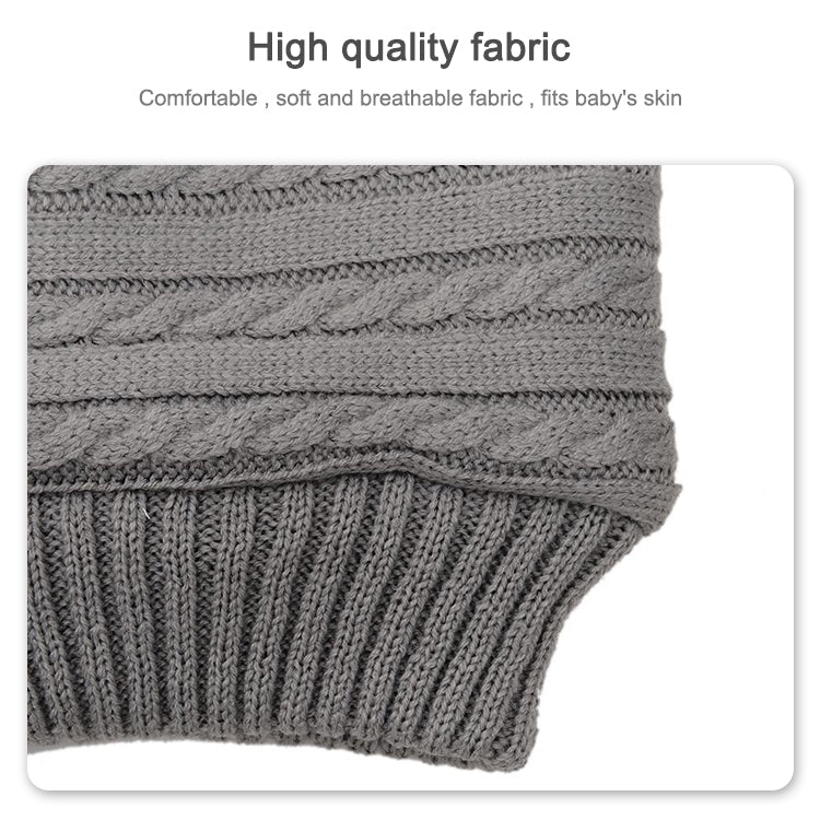 Warm Soft Cotton Knitting Envelope Newborn Baby Sleeping Bag
