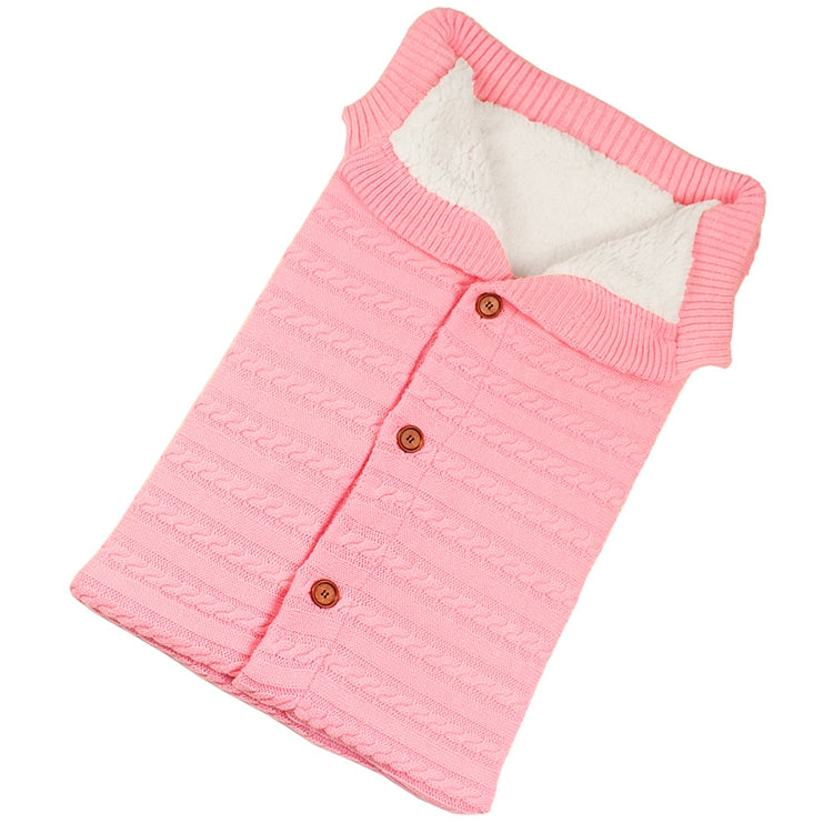 Warm Soft Cotton Knitting Envelope Newborn Baby Sleeping Bag
