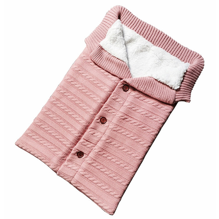 Warm Soft Cotton Knitting Envelope Newborn Baby Sleeping Bag