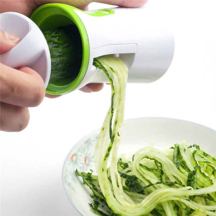 Kitchen Multi Function Spiral Funnel Rotating Cutting Grater Wiper