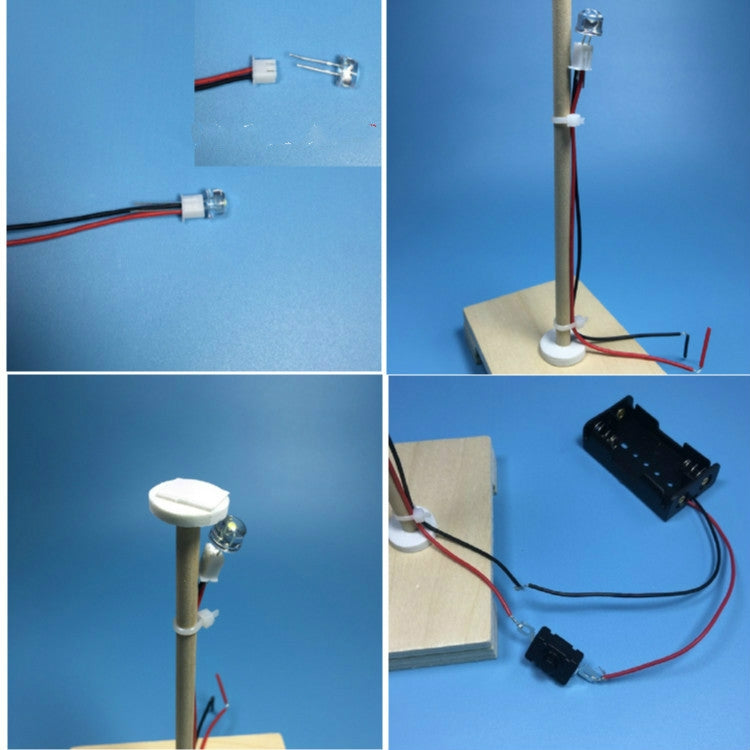 Creative DIY Small Table Lamp Technology Small Production Primary School Students Manual Materials Science Experiment