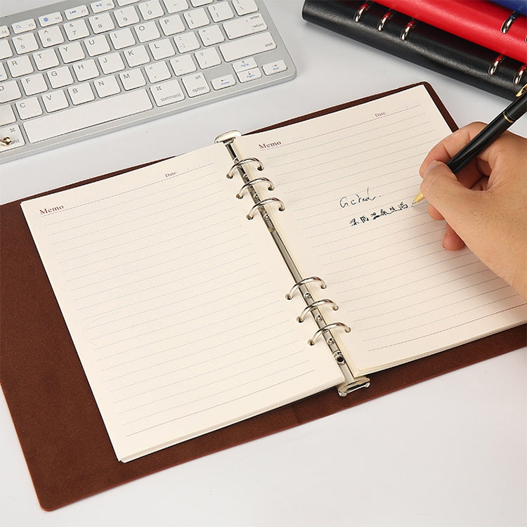 Business Notepad Loose Leaf Replaceable Inner Notebook Thickened Diary Book