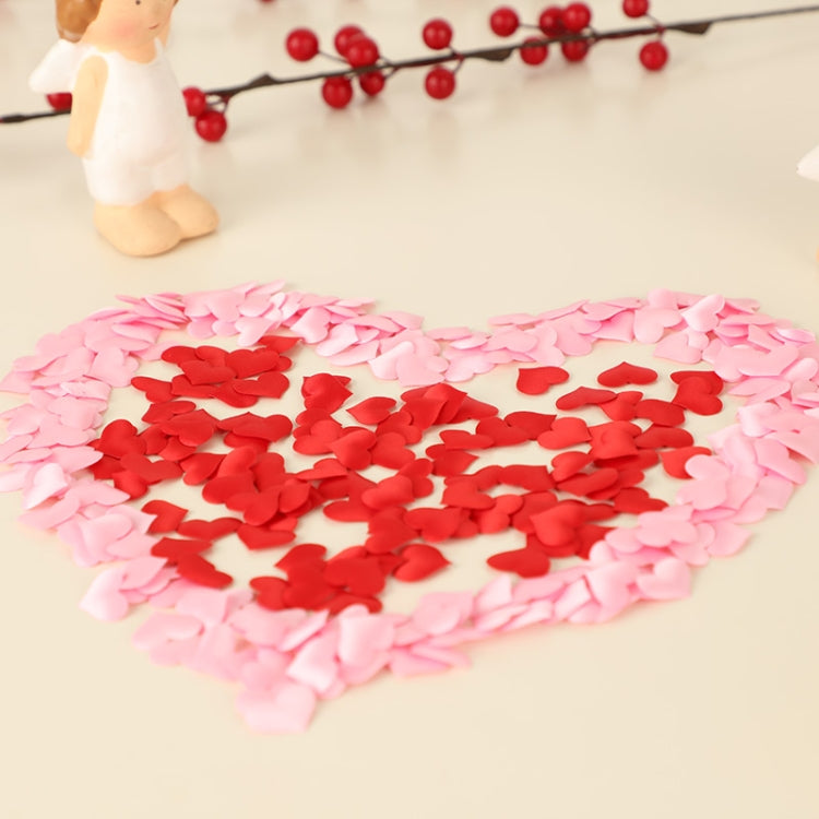 100pcs / Pack 3.5cm Wedding Supplies Love Hand Throw Flower Wedding Room Decoration Simulation Fake Petals