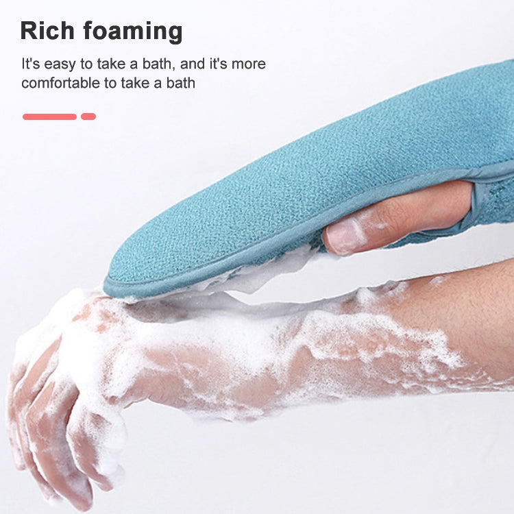 Bath Body Shower Gloves Skin Exfoliating SPA Massage Mitt Lattice Particles Washcloth