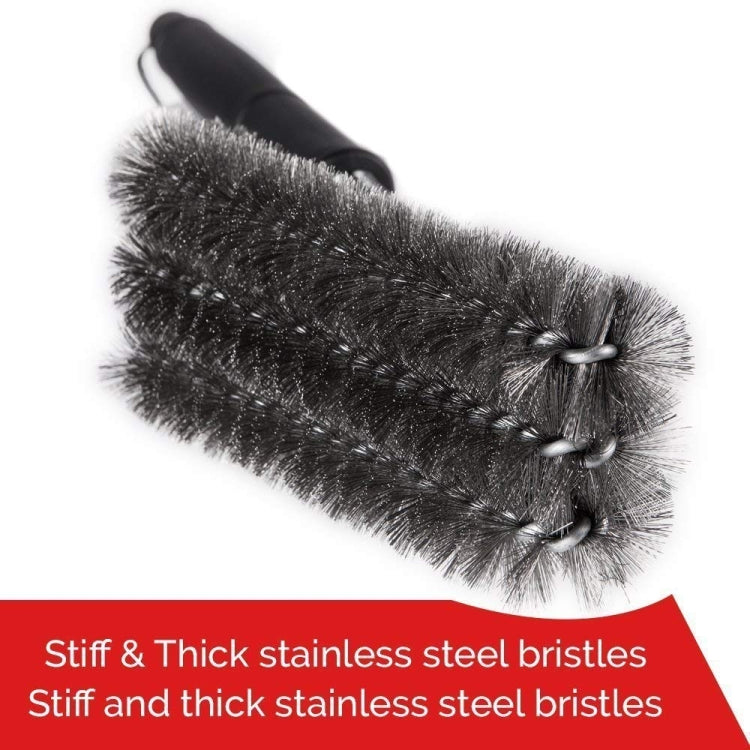 Large Barbecue Grill Pan Cleaning Wire Brush
