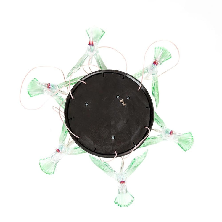 Creative Electronics Solar LED Hummingbird Wind Chime Light Seven Colors