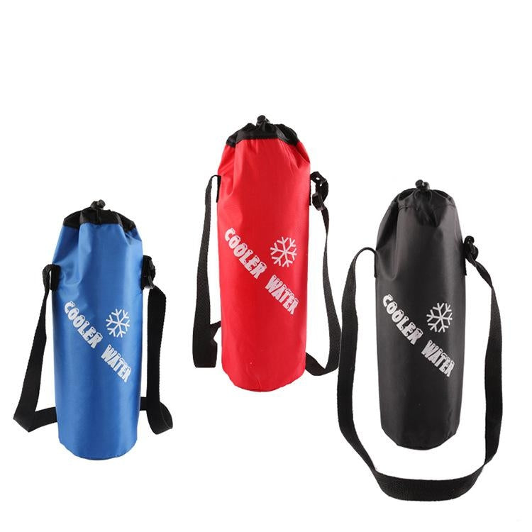 Oxford Cloth Cylindrical Ice Pack Portable Folding Drink Ice Pack Lunch Bag