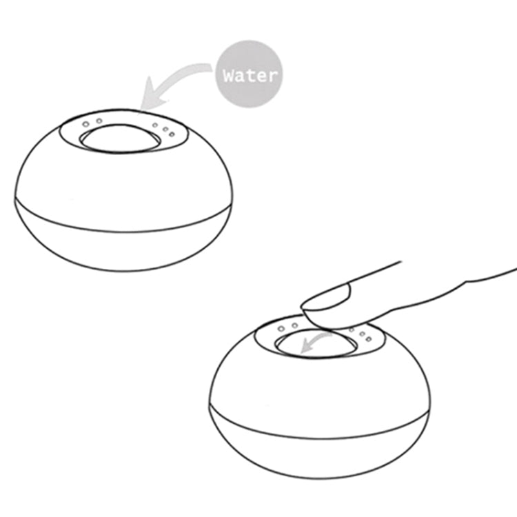 Office Supplies Wet Hand Sponge Cylinder Sticky Cylinder