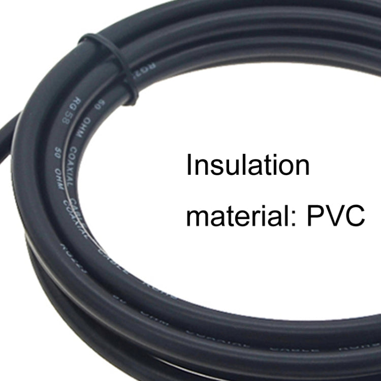 BNC Female To BNC Male RG58 Coaxial Adapter Cable, BNC Female To BNC Female 0.5m, BNC Female To BNC Female 1m, BNC Female To BNC Female 1.5m, BNC Female To BNC Female 3m, BNC Female To BNC Female 5m, BNC Female To BNC Female 10m