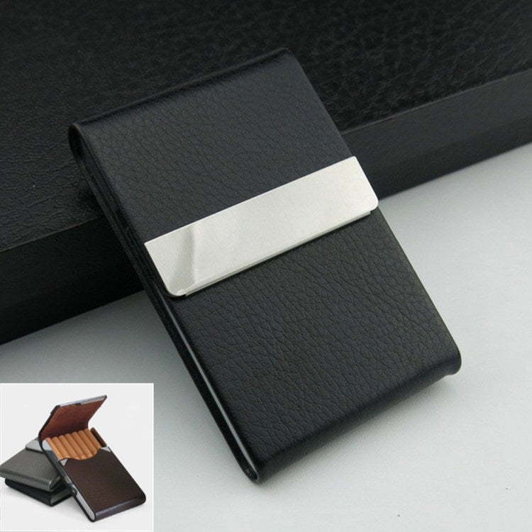 PU Cigarette Pack Creative Business Card Holder Men And Women Thin Cigarette Case