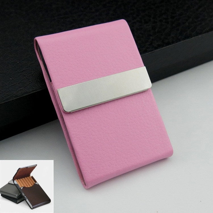 PU Cigarette Pack Creative Business Card Holder Men And Women Thin Cigarette Case