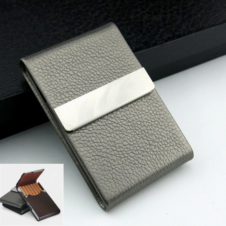 PU Cigarette Pack Creative Business Card Holder Men And Women Thin Cigarette Case