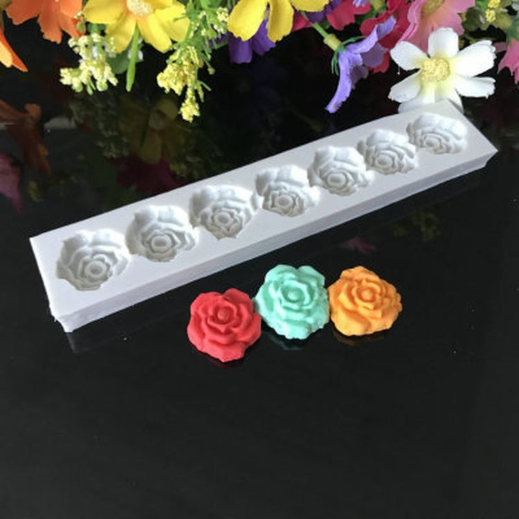 Rose Flower Silicone Mold Fondant Cake Decorating Tools Baking Tools