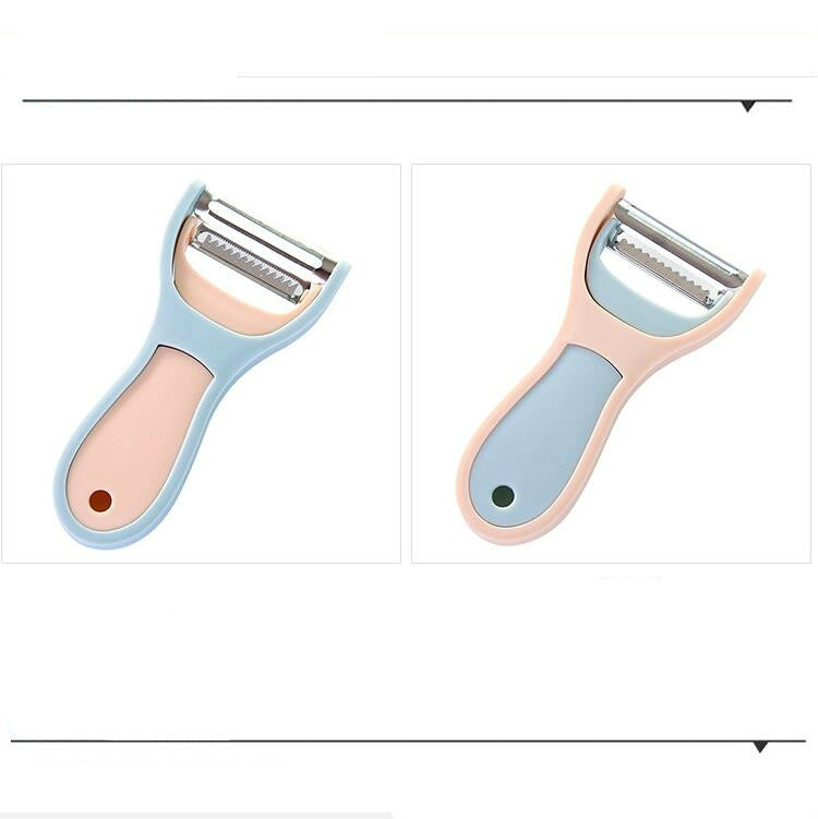 Fruit Vegetable Peeler Planer Potato Carrot Kitchen Tool, Fruit Vegetable Peeler Planer(Blue), Fruit Vegetable Peeler Planer(Beige)