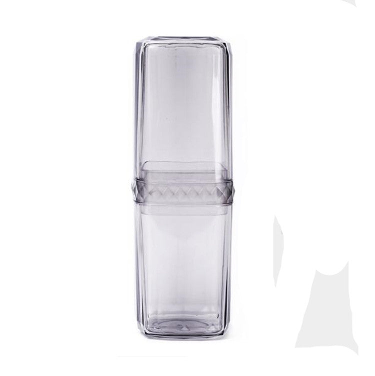 2 in 1 Traveling Wash Set Multi-function Travel Wash Cup Toothpaste Toothbrush Split Bottle Storage Box