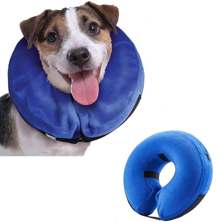 Inflatable Pet Collar Pet Grooming Warm Protective Wound Protection Collar