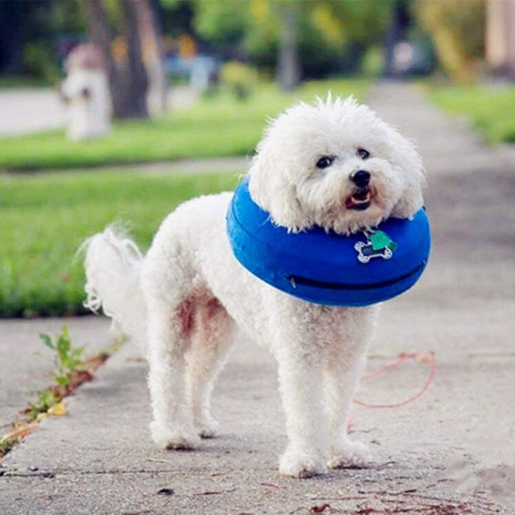 Inflatable Pet Collar Pet Grooming Warm Protective Wound Protection Collar