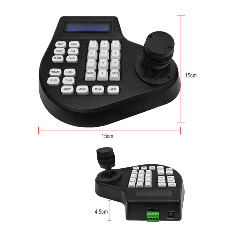 8003H Analog Coaxial Dome Control Keyboard RS485 PTZ