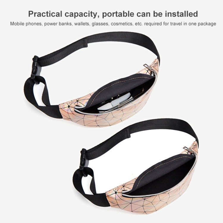 Fashionable Unisex Chest Bag Fanny Pack Waist Bag Waterproof Laser Bags