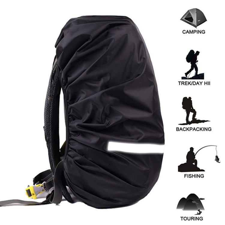 Reflective Light Waterproof Dustproof Backpack Rain Cover Portable Ultralight Shoulder Bag Protect Cover