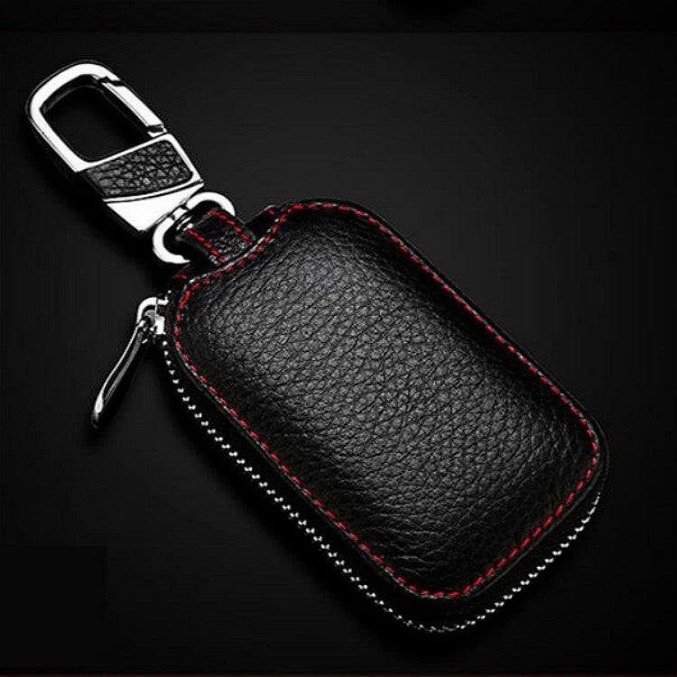 Multifunctional Hook Up Leather Car Key Bag