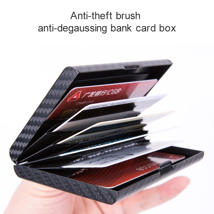 Aluminum Alloy Credit Card Bank Card Security Anti Magnetic Large Capacity Card Holder