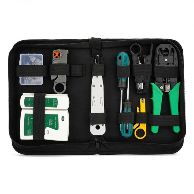 Three-purpose Network Cable Clamp Tester Hand Tool Set Home Network Repair Kit
