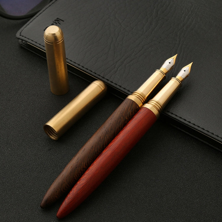 Luxury Wood Fountain Pen School Office Writing Ink Pen Stationery Gifts Supplies