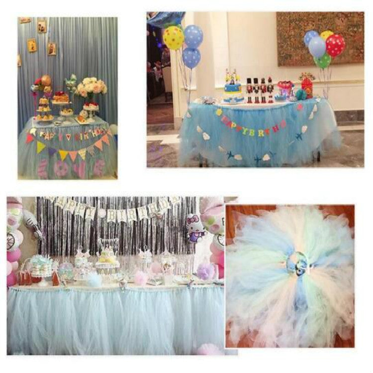 Tulle Roll 25 Yards 13cm Organza Laser Crafts Wedding Decoration Tulle Birthday Party Supplies