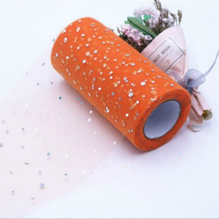 Tulle Roll 25 Yards 13cm Organza Laser Crafts Wedding Decoration Tulle Birthday Party Supplies