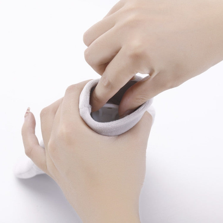 Cartoon Flowers Plush Hot Water Bottle Bag Injection Water Hand Warmer