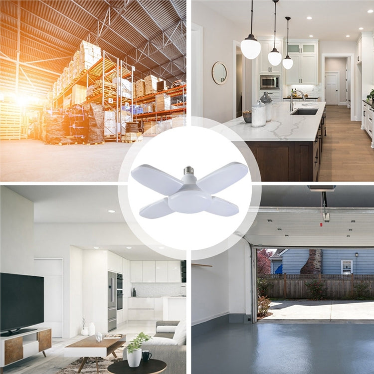 60W 5 Leaves 235 LEDs SMD 2835 Foldable Household Bulb, AC 120-265V