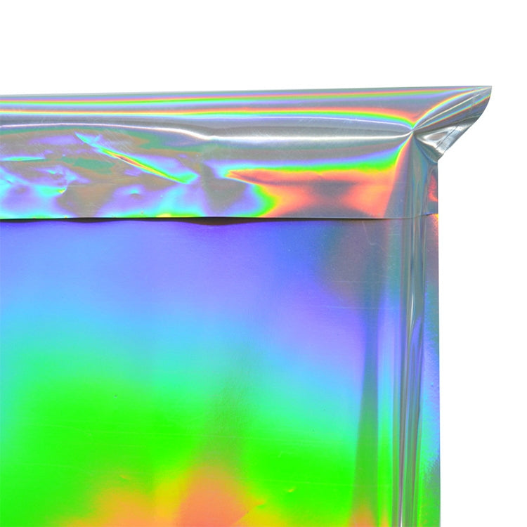 100 PCS / Set  Laser Self Sealing Plastic Envelopes Mailing Bags Gift Packaging Bags