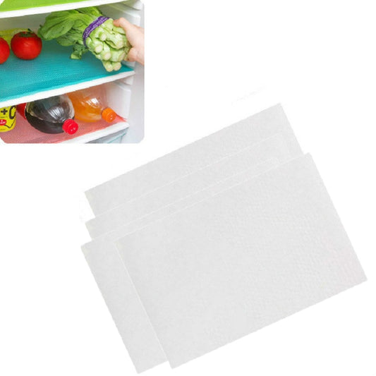 4 PCS / Set Environmentally Friendly Waterproof Washable Antibacterial Antifouling Refrigerator Mat