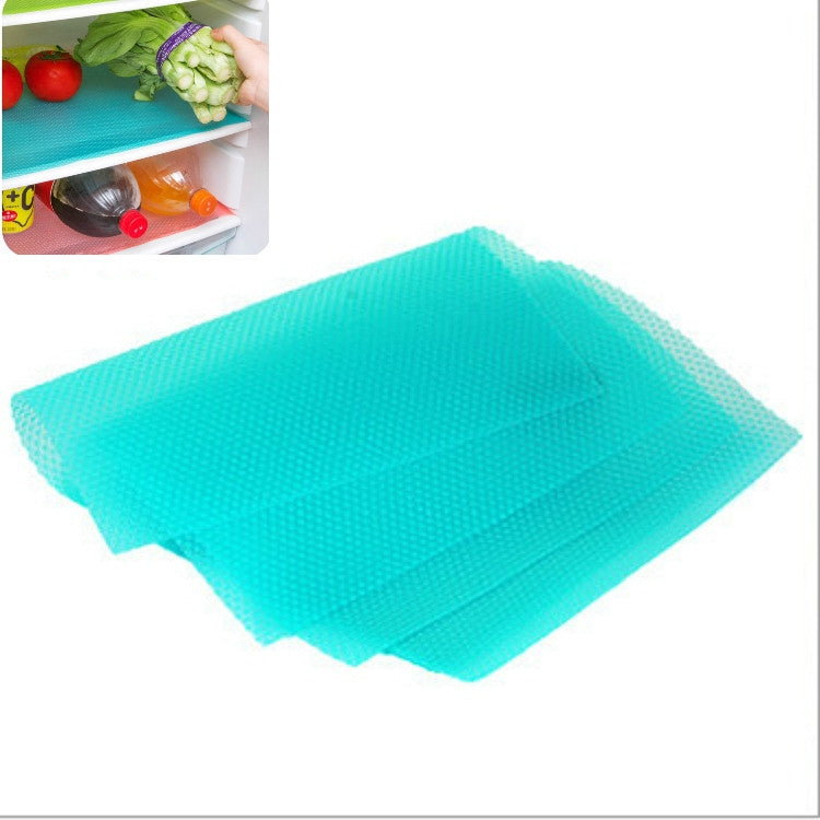 4 PCS / Set Environmentally Friendly Waterproof Washable Antibacterial Antifouling Refrigerator Mat