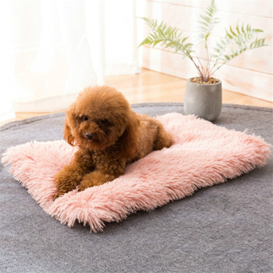 Autumn and Winter Warm Universal Square Pet Cat Dog Plush Pad