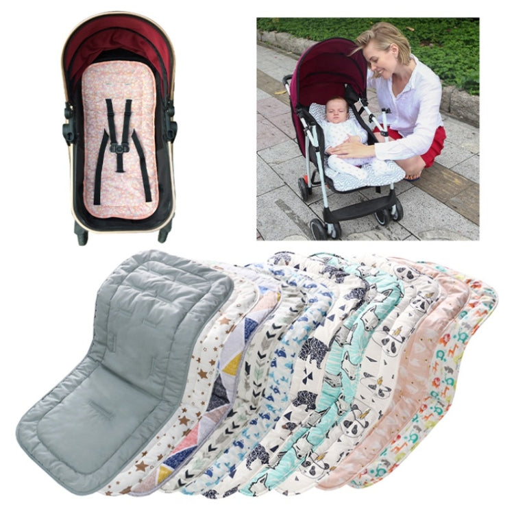 Baby Stroller Cotton Cushion Universal Shock-proof Thick Warm Infant Dining Chair Baby Cushion in Autumn and Winter