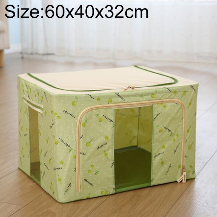 Folding Storage Box Non Woven Fabric With Zipper Moisture-proof Clothes Storage Box