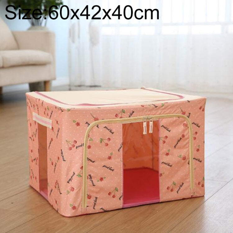 Folding Storage Box Non Woven Fabric With Zipper Moisture-proof Clothes Storage Box