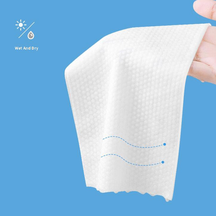 MONKIDS KS037 Disposable Face Towel Pure Cotton Thickening Pearl Cleansing Towel