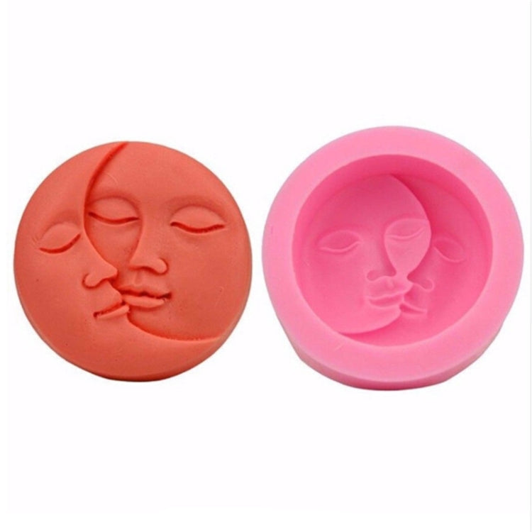 DIY Chocolate Cake Pudding Decoration Tool Face Silicone Model Baking Mold