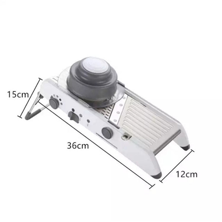 Multifunctional Long Stainless Steel Grater Slicer Chopper Crusher