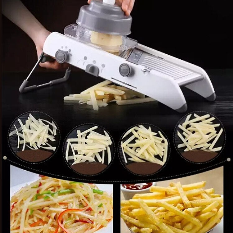 Multifunctional Long Stainless Steel Grater Slicer Chopper Crusher