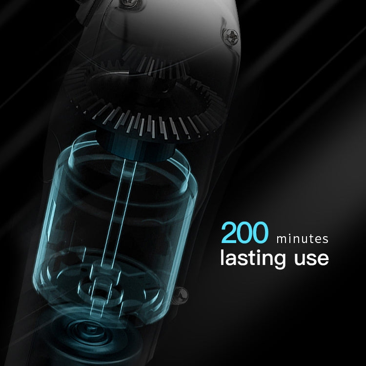 Retro Oil Head Electric Pusher Strong Power Electric Fader LCD Digital Display Rechargeable Hair Clipper