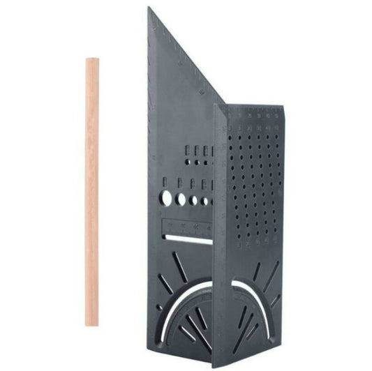 Three-Dimensional Woodworking Stop-Type Ruler