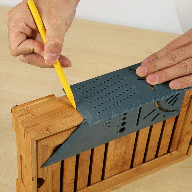 Three-Dimensional Woodworking Stop-Type Ruler
