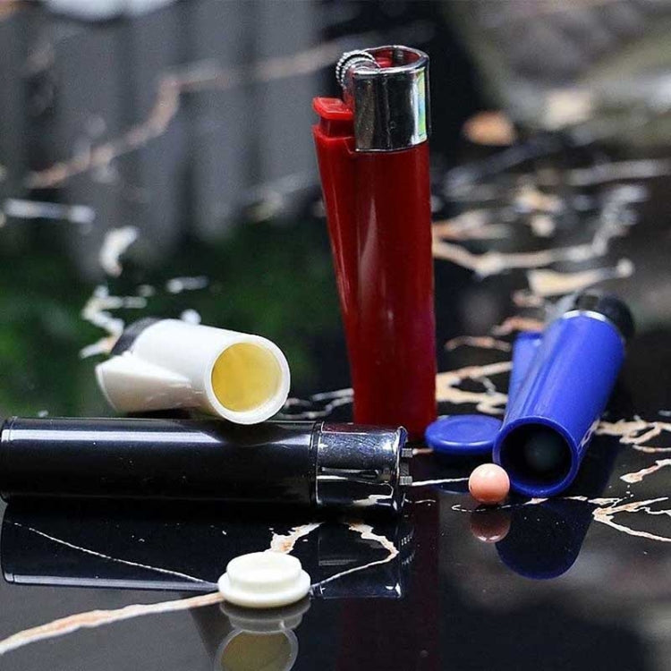 Mini Lighters Style Storage Pill Box Portable Medicine Box Pill Storage Tank Case,  Random Color Delivery