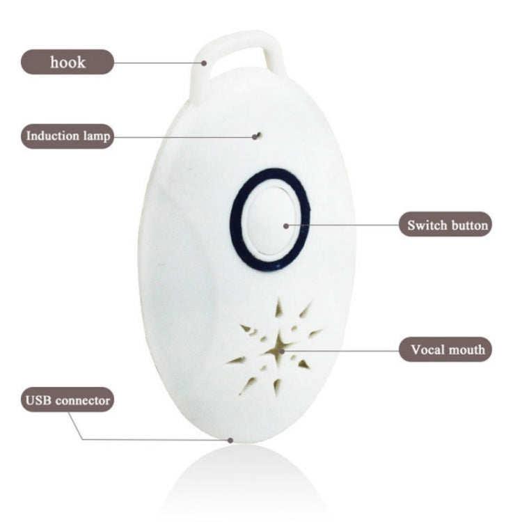 Mini Portable Outdoor Ultrasonic Repellent Anti-insect Anti-mouse for Camping Outdoor Activities