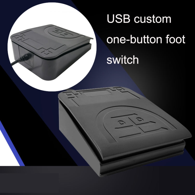 Pcsensor USB Foot Pedal Control Switch Keyboard Adapter For Computer